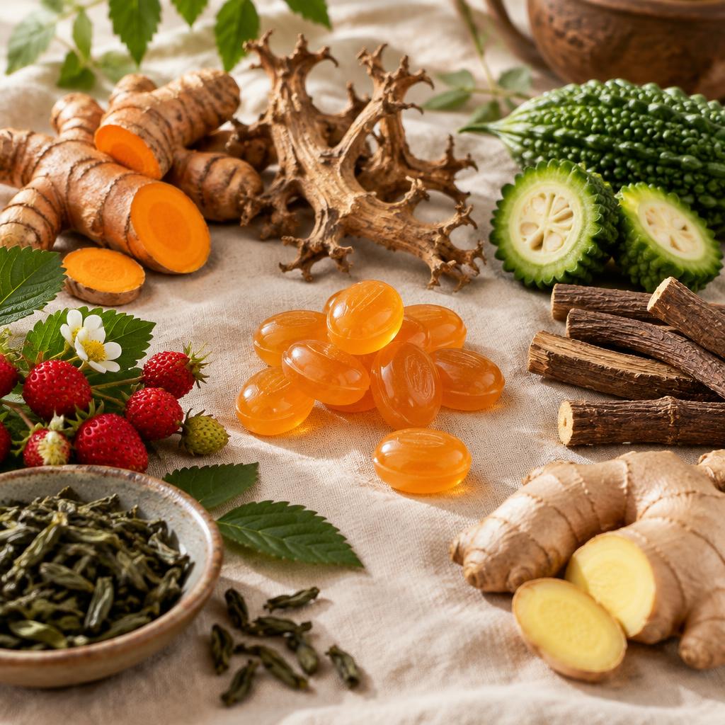 Slide botanicals with DNA Drops